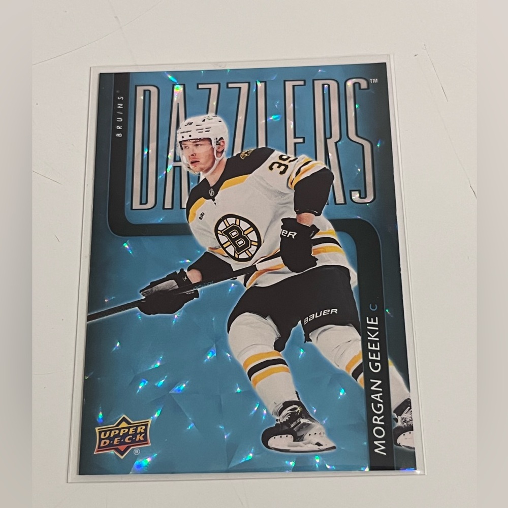 2025-26 Upper Deck Morgan Geekie Dazzlers – Boston Bruins